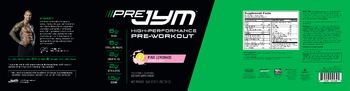 Pre JYM High-Performance Pre-Workout Pink Lemonade - supplement