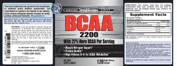 Precision Engineered BCAA 2200 - supplement