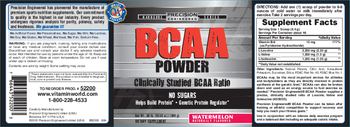 Precision Engineered BCAA Powder Watermelon - supplement