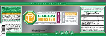 Precision Engineered Bio-Logical Green Monster Cherry Cola - supplement