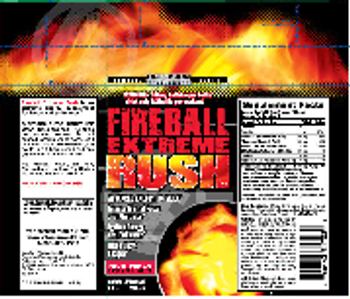 Precision Engineered Fireball Extreme Rush Fruit Punch - supplement
