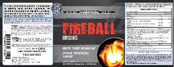 Precision Engineered Fireball Origins - supplement
