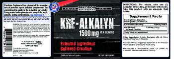 Precision Engineered Kre-Alkalyn 1500 mg - supplement
