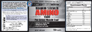 Precision Engineered Maximum Strength Amino 1500 - supplement