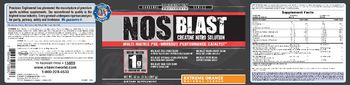 Precision Engineered NOS Blast Creatine Nitro Solution Extreme Orange - supplement