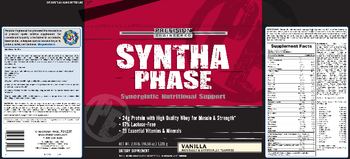 Precision Engineered Syntha Phase Vanilla - supplement