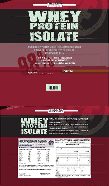 Precision Engineered Whey Protein Isolate Chocolate - 