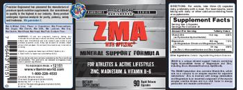 Precision Engineered ZMA With Optizinc - supplement