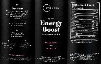 Premama Energy Boost Watermelon Drink Mix - multivitamin supplement
