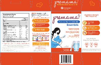 Premama Premama Essentials Unflavored - supplement
