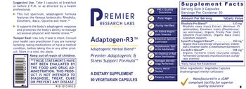 Premier Research Labs Adaptogen-R3 - supplement