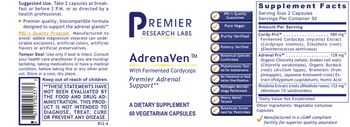 Premier Research Labs AdrenaVen - supplement