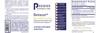 Premier Research Labs Deltanol - supplement