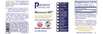 Premier Research Labs Melatonin-ND - supplement