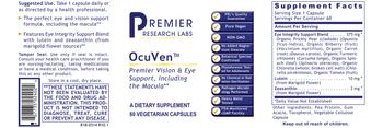 Premier Research Labs OcuVen - supplement