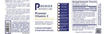 Premier Research Labs Premier Vitamin C - supplement