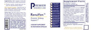 Premier Research Labs RenaVen - supplement