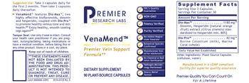 Premier Research Labs VenaMend - supplement