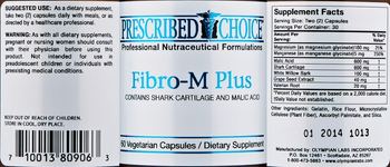 Prescribed Choice Fibro-M Plus - supplement