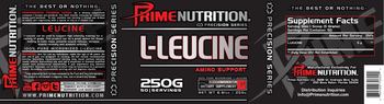 Prime Nutrition Precision Series L-Leucine Amino Support - supplement