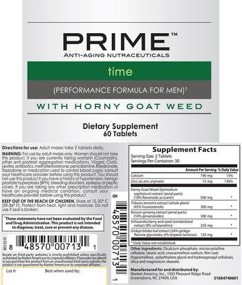 Prime Time with Horny Goat Weed - supplement