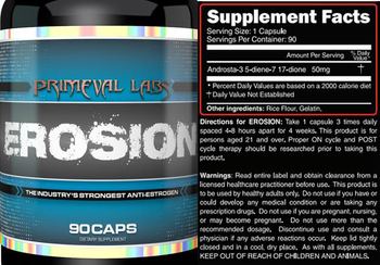 Primeval Labs Erosion - supplement