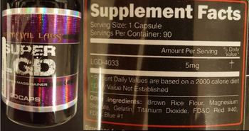 Primeval Labs Super LGD - supplement