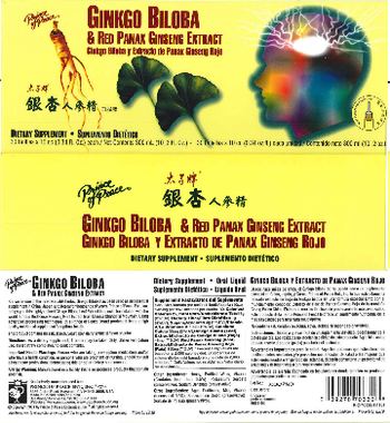 Prince Of Peace Ginkgo Biloba & Red Panax Ginseng Extract - supplement