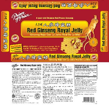Prince Of Peace Red Ginseng Royal Jelly - herbal supplement