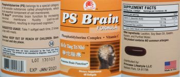 Princess Lifestyle PS Brain Formula - supplement