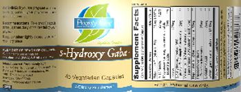 Priority One Nutritional Supplements 5-Hydroxy Gaba - supplement