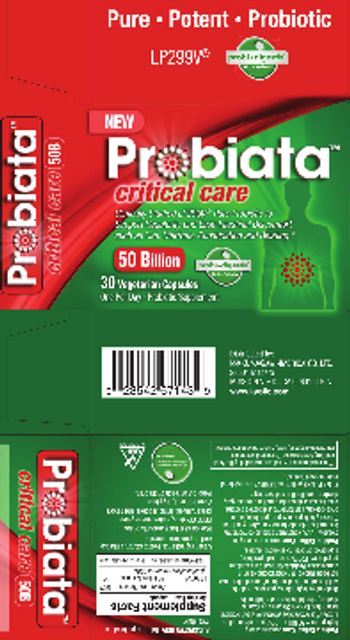 Probiata Critical Care - probiotic supplement