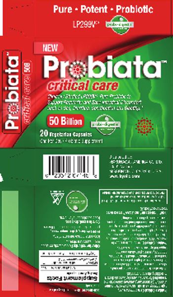 Probiata Critical Care - probiotic supplement