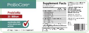 ProBioCare Probiotic 35 Billion - supplement