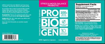 ProBioGen Stress & Mood Balance Probiotic - supplement
