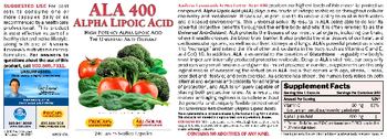 ProCaps Laboratories ALA 400 Alpha Lipoic Acid - supplement