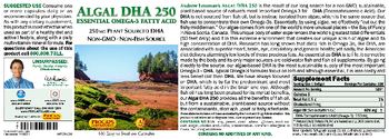 ProCaps Laboratories Algal DHA 250 - supplement