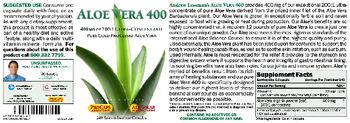 ProCaps Laboratories Aloe Vera 400 - supplement