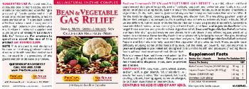 ProCaps Laboratories Bean & Vegetable Gas Relief - supplement