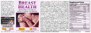 ProCaps Laboratories Breast Health - supplement