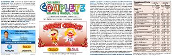 ProCaps Laboratories Children's Complete Vitamin & Mineral Drink Cheery Cherry! - supplement