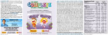 ProCaps Laboratories Children's Complete Vitamin & Mineral Drink Great Grape! - supplement