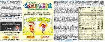 ProCaps Laboratories Children's Complete Vitamin & Mineral Drink Lively Lemon! - supplement