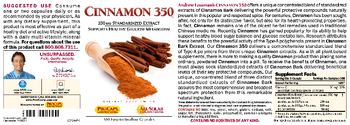 ProCaps Laboratories Cinnamon 350 - supplement