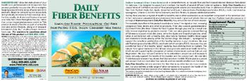 ProCaps Laboratories Daily Fiber Benefits Lemon-Lime Flavor - supplement