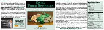 ProCaps Laboratories Daily Fiber Benefits - supplement