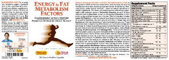 ProCaps Laboratories Energy & Fat Metabolism Factors - supplement