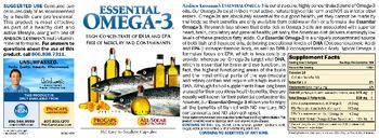 ProCaps Laboratories Essential Omega-3 - supplement