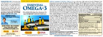 ProCaps Laboratories Essential Omega-3 Natural Mint - supplement