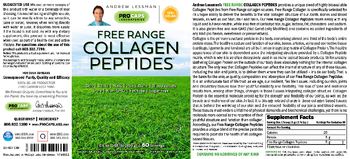ProCaps Laboratories Free Range Collagen Peptides - supplement